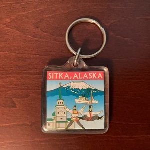 Sitka Alaska keychain